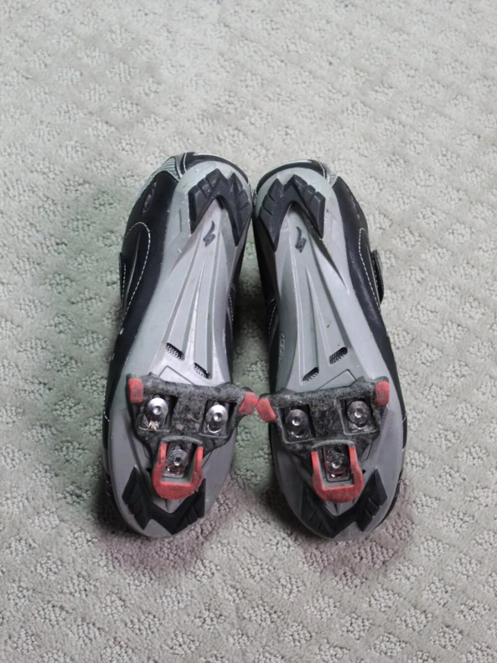 Specialized Size 37 Black Grey Cycling Shoes